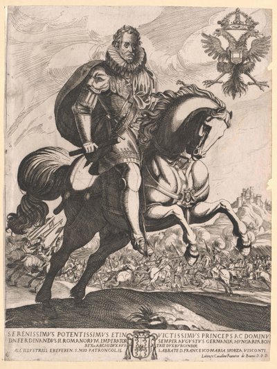 Emperador del Sacro Imperio Romano Germánico Fernando II de Artist Unknown