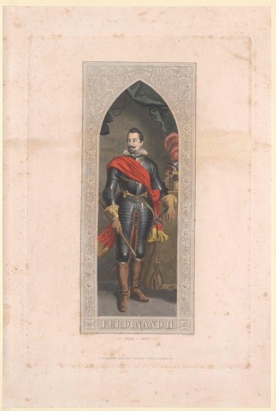 Emperador del Sacro Imperio Romano Germánico Fernando II de Artist Unknown
