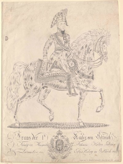 Emperador del Sacro Imperio Romano Germánico Francisco II de Artist Unknown