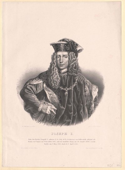 Emperador del Sacro Imperio Romano Germánico José I de Artist Unknown