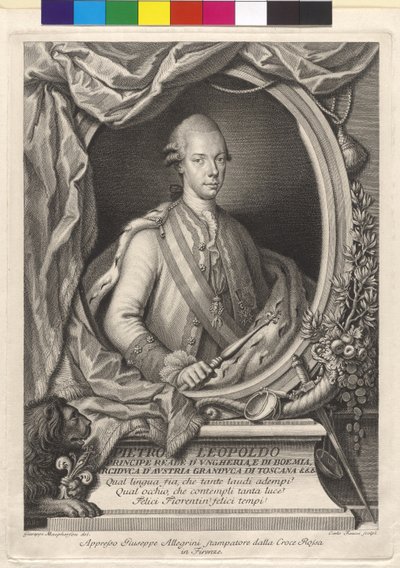 Emperador del Sacro Imperio Romano Germánico Leopoldo II de Artist Unknown