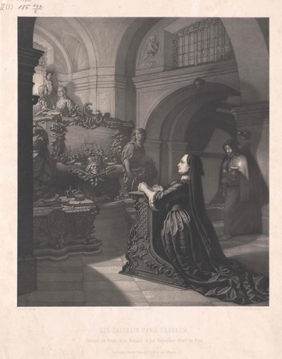 María Teresa, emperatriz del Sacro Imperio Romano Germánico de Artist Unknown