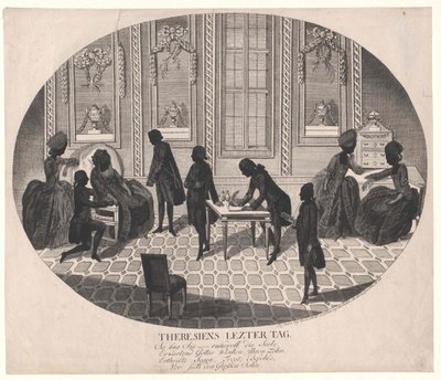 María Teresa, emperatriz del Sacro Imperio Romano Germánico de Artist Unknown