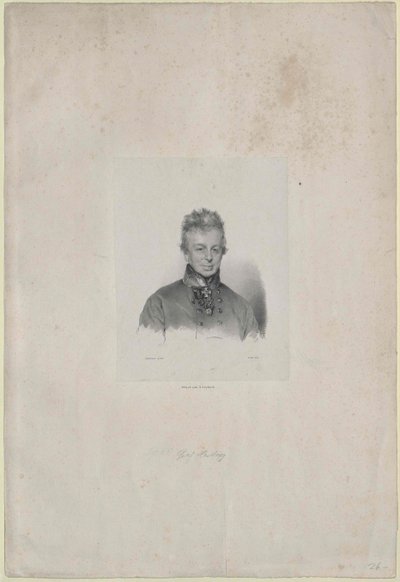 Ignaz cuenta Hardegg-Glatz de Artist Unknown