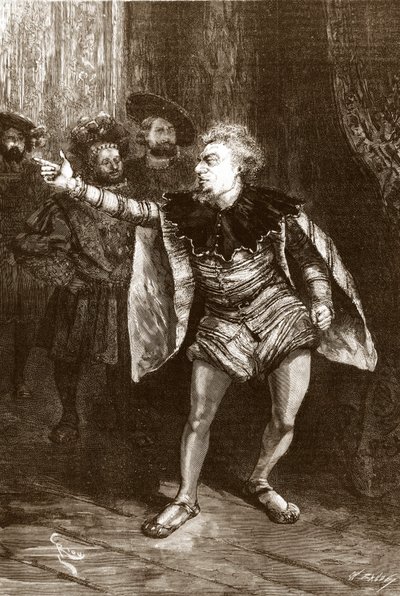 Ilustración para la obra "Le Roi s