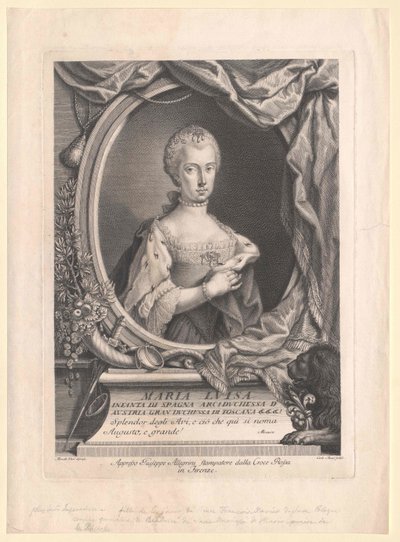 Infanta de España María Luisa de Artist Unknown