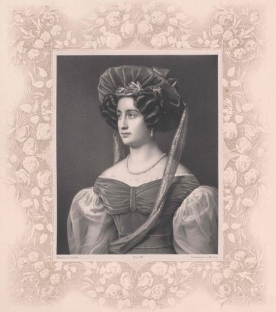 Isabel Condesa de Tauffkirchen (huella) de Artist Unknown
