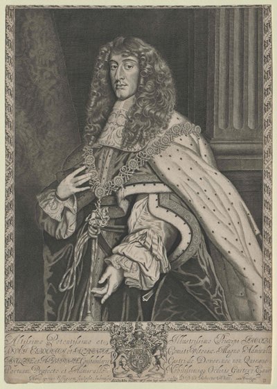 Jakob II Rey de Inglaterra, de Artist Unknown