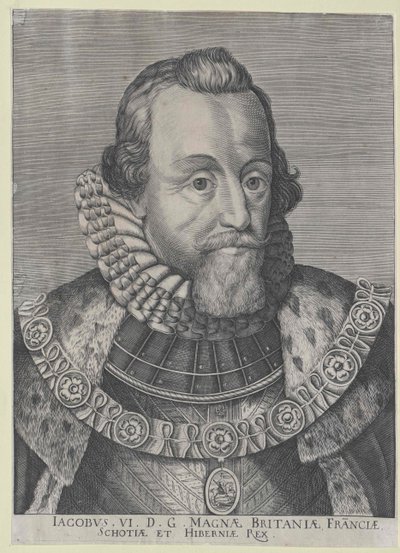 Jakob I Rey de Inglaterra de Artist Unknown