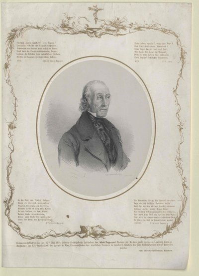 Jakob Rappaport (imprimir) de Artist Unknown