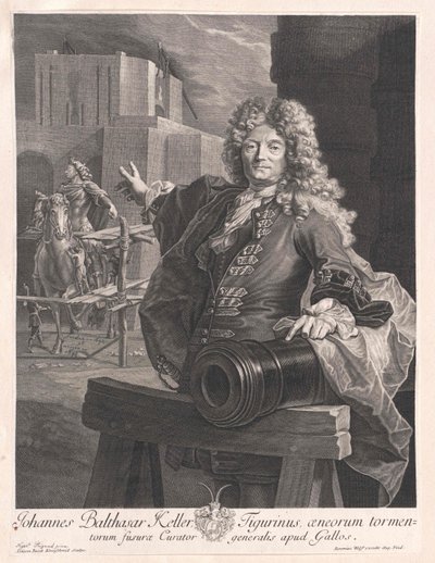 Jean Balthazar Keller de Artist Unknown