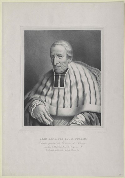 Jean Baptiste Louis Pollin de Artist Unknown