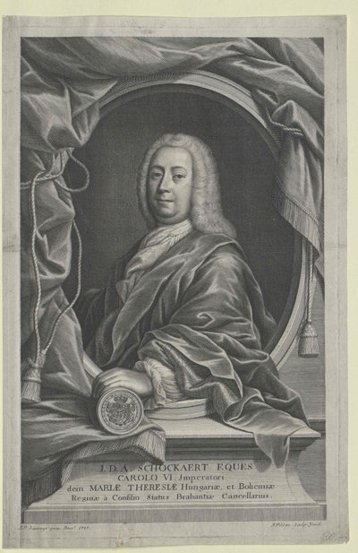 Jean Daniel Antoine Comte de Thirimont Scockart (impresión) de Artist Unknown