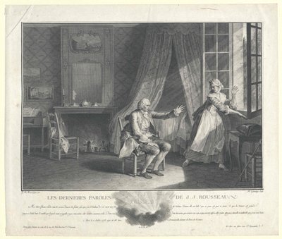 Jean Jacques Rousseau de Artist Unknown