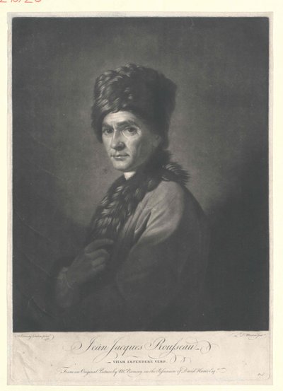 Jean Jacques Rousseau de Artist Unknown