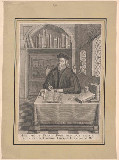 Jerónimo de Praga, de Artist Unknown