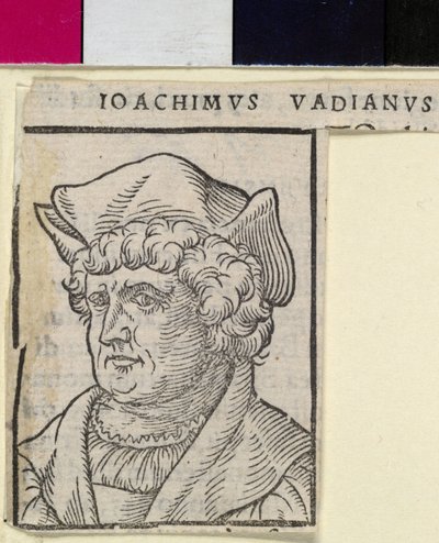 Joachim von Watt (imprimir) de Artist Unknown