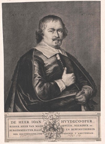 Johan Huydecoper de Artist Unknown