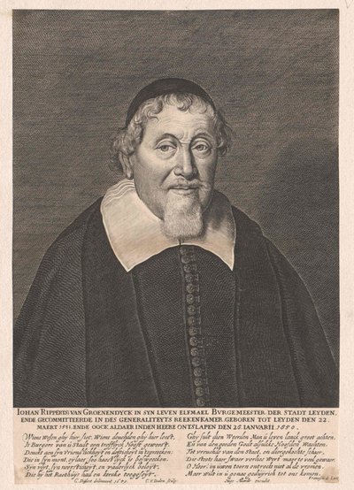 Johan Rippertsz van Groenendijck (imprimir) de Artist Unknown