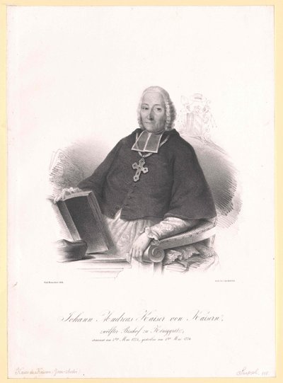 Johann Andreas von Kaiser-Kaisern de Artist Unknown