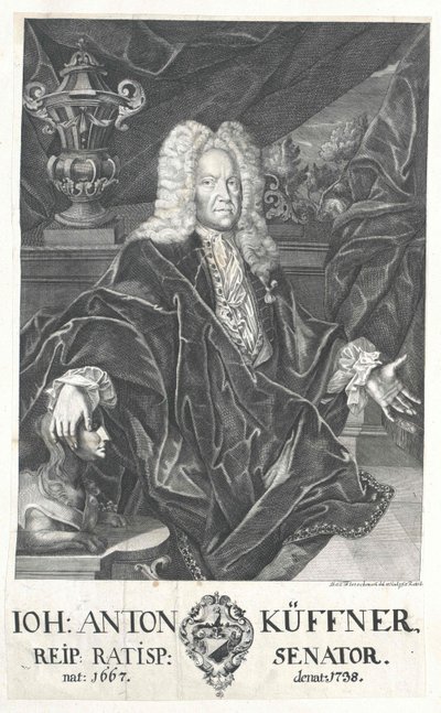 Johann Anton Kueffner de Artist Unknown