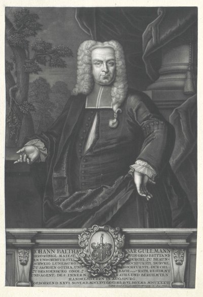 Sr. Johann Balthazar Gullmann de Artist Unknown