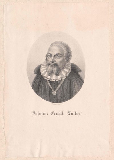 Johann Ernst Luther de Artist Unknown
