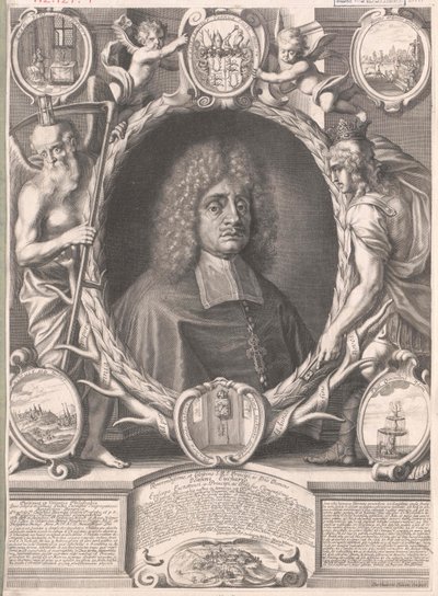 Johann Eucharius Barón Schenk von Castell (impresión) de Artist Unknown