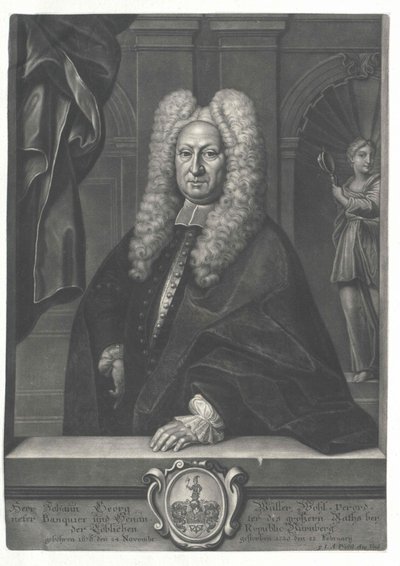 Johann Georg Mueller de Artist Unknown