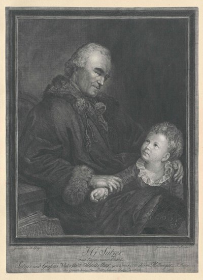 Johann Georg Sulzer de Artist Unknown