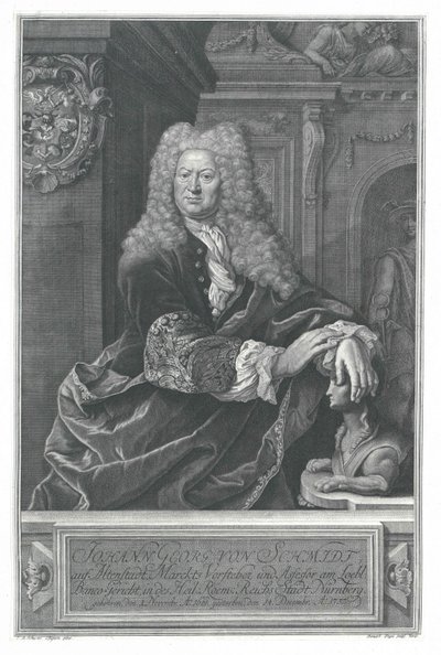 Johann Georg von Schmidt en Altenstadt de Artist Unknown