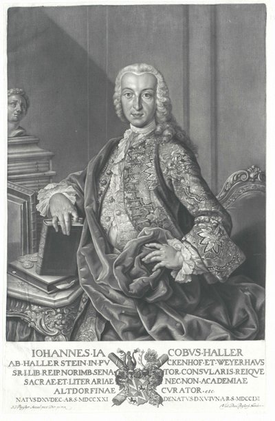 Johann Jacob Haller von Hallerstein de Artist Unknown