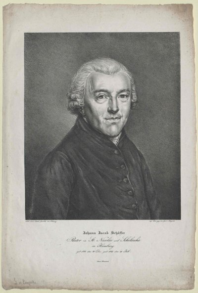 Johann Jakob Schaeffer de Artist Unknown