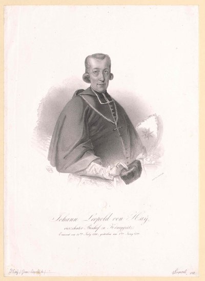 Johann Leopold von Hay de Artist Unknown