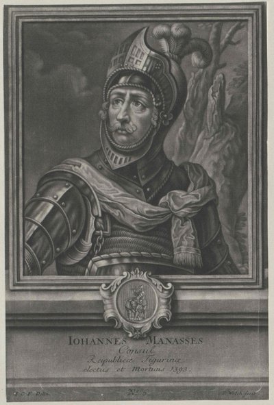Johann Manasses (imprimir) de Artist Unknown