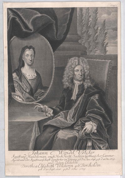 Johann Wendel Voelcker (imprimir) de Artist Unknown