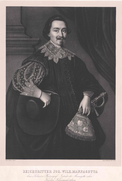 Sr. Johann Wilhelm Mannagetta de Artist Unknown