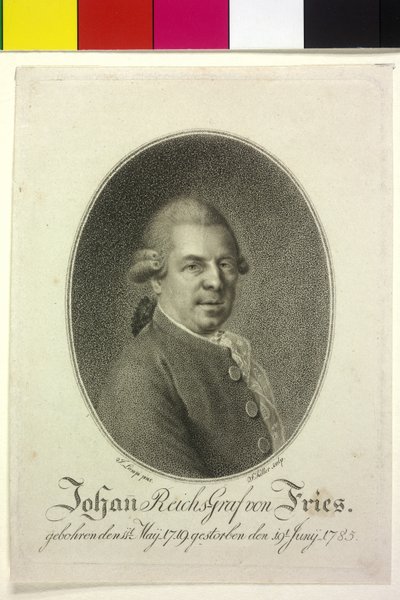 Johann count Fries (imprimir) de Artist Unknown