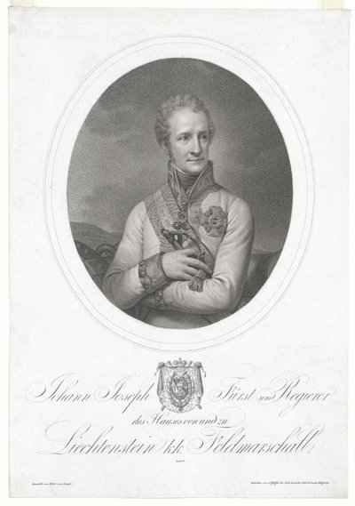 Johann conde de Liechtenstein de Artist Unknown