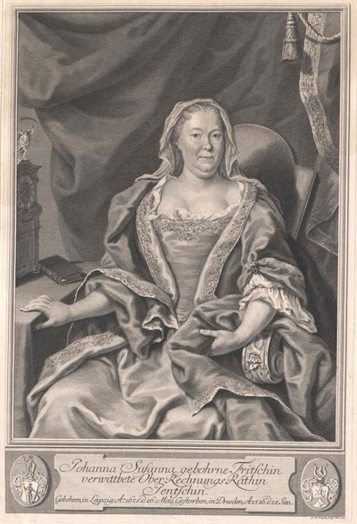 Johanna Susanna Fritsch de Artist Unknown