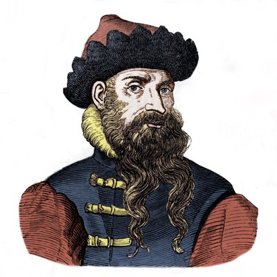 Johannes Gutenberg (imprimir) de Artist Unknown