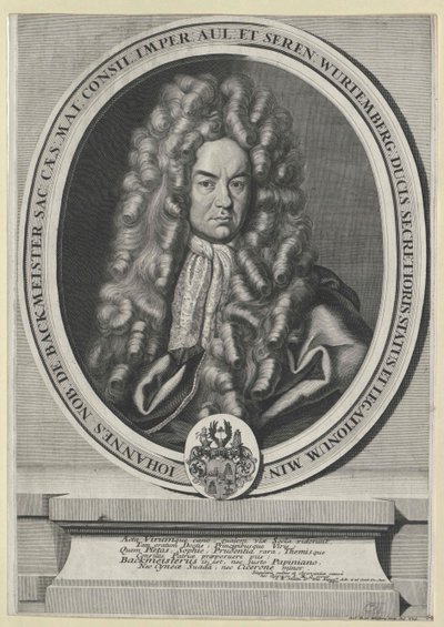 Johannes von Backmeister de Artist Unknown