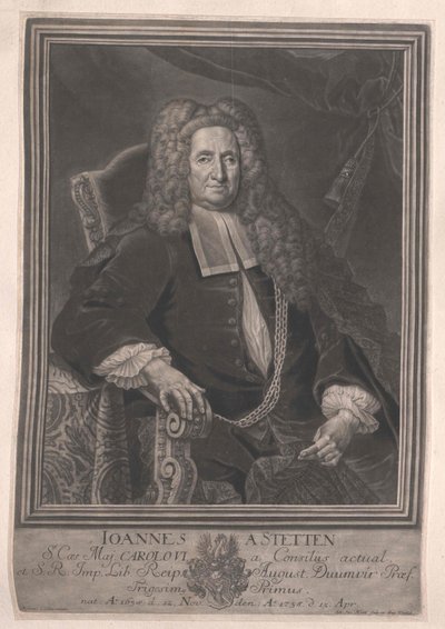 Johannes von Stetten de Artist Unknown