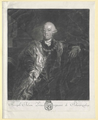 Joseph Adam Johann Nepomuk conde von Schwarzenberg (pico) de Artist Unknown