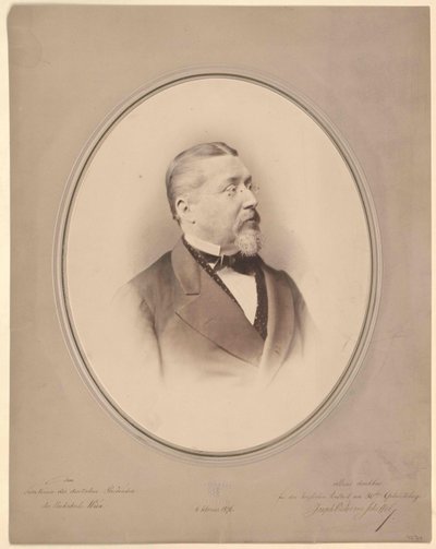 Joseph Viktor von Scheffel (impresión) de Artist Unknown