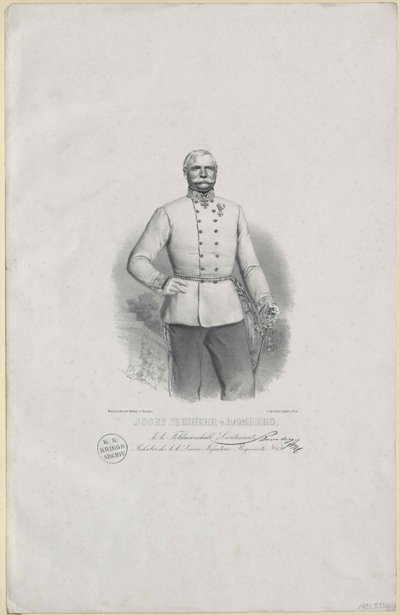 Joseph barón de Bamberg de Artist Unknown