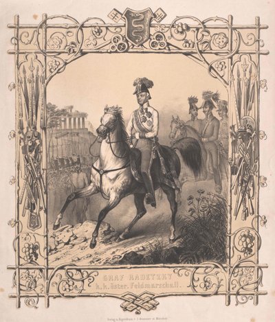 Joseph conde Radetzky de Radetz de Artist Unknown