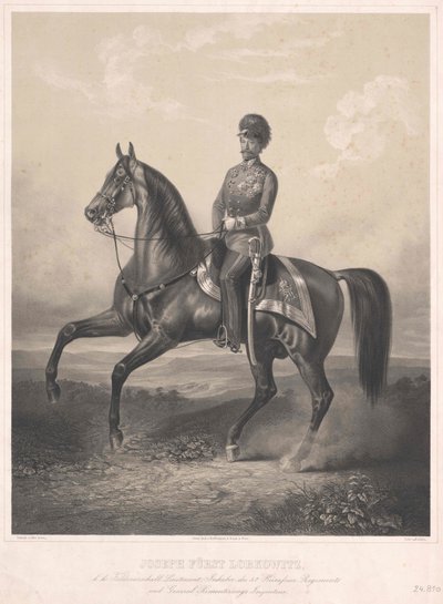 Príncipe Joseph Lobkowitz de Artist Unknown