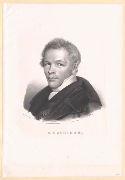 Karl Friedrich Schinkel de Artist Unknown