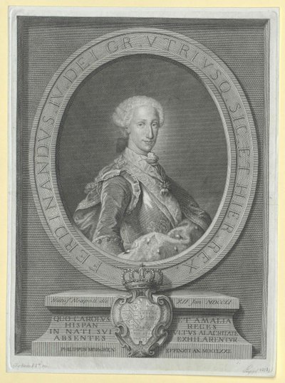 Rey ambos de Sicilia Fernando I de Artist Unknown